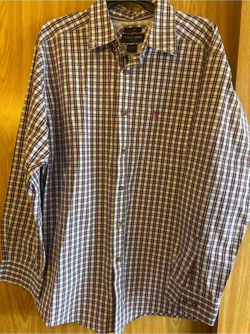 Ariat Pro Women’s Fitted Plaid Button-Up Shirt